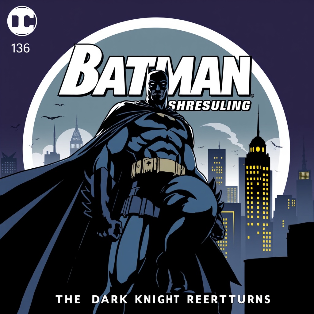 Cómics de Batman: El regreso del Caballero Oscuro IA