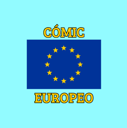 Página de inicio logotipo cómic europeo